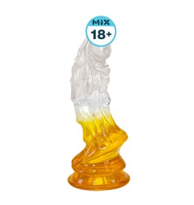 SNAILAGE - Kirin Two-tone Realistic Dildo Series (L:17cm - D:4cm)